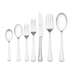 Gourmet Basics® Contempo 45 Piece Flatware Set, Service for 8- Sets