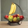 Gourmet Basics® Countryside Fruit Basket with Banana Hook- Fruit And Storage Baskets