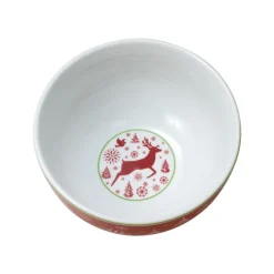 Pfaltzgraff® Dancing Snowflakes Set of 4 Soup Cereal Bowls- Soup Cereal Bowls