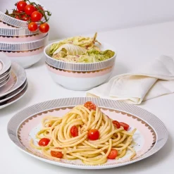 Darbie Angell Golden Charm Metallic 12 Piece Dinnerware Set, Service for 4- Dinnerware Service For 4