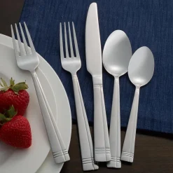 Pfaltzgraff® Dawson Frost 20 Piece Flatware Set, Service for 4- Sets