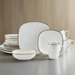Pfaltzgraff® Decker White 16 Piece Dinnerware Set, Service for 4- Dinnerware Service For 4