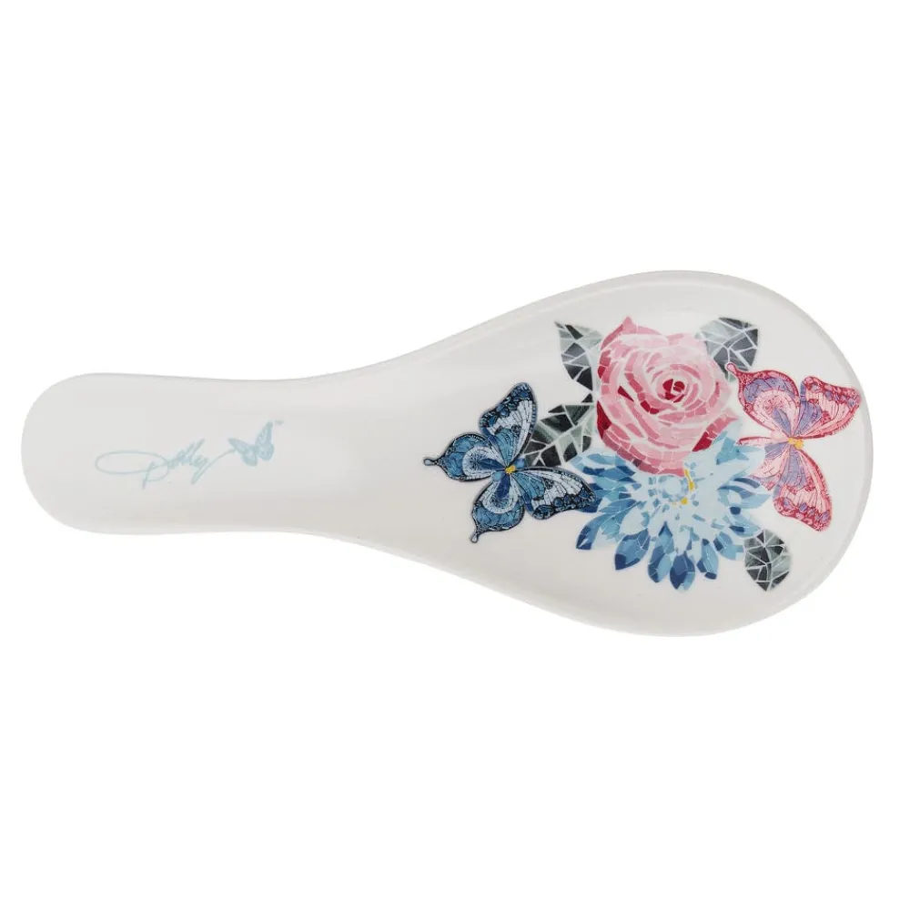 Dolly Parton Butterfly Spoon Rest- Spoon Rests And Trivets