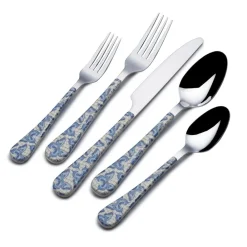 Dolly Parton Mosaic Butterfly 20 Piece Flatware Set, Service for 4- Sets