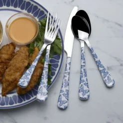 Dolly Parton Mosaic Butterfly 20 Piece Flatware Set, Service for 4- Sets