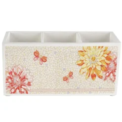 Dolly Parton Mosaic Flower Utensil Flatware Caddy- Flatware Caddies