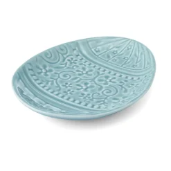 Pfaltzgraff® Easter Egg Teal Plate- Salad Plates