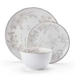 Pfaltzgraff® Enchanted Bloom 12 Piece Dinnerware Set, Service for 4- Dinnerware Service For 4