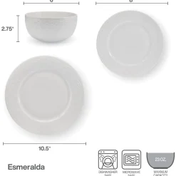 Pfaltzgraff® Esmeralda 24 Piece Dinnerware Set, Service for 8- Dinnerware Service For 8