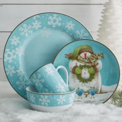 Pfaltzgraff® Evergreen Ernie Set of 4 Mugs- Coffee Mugs