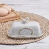 Pfaltzgraff® Farmhouse Hen Covered Butter Dish- Butter Dishes