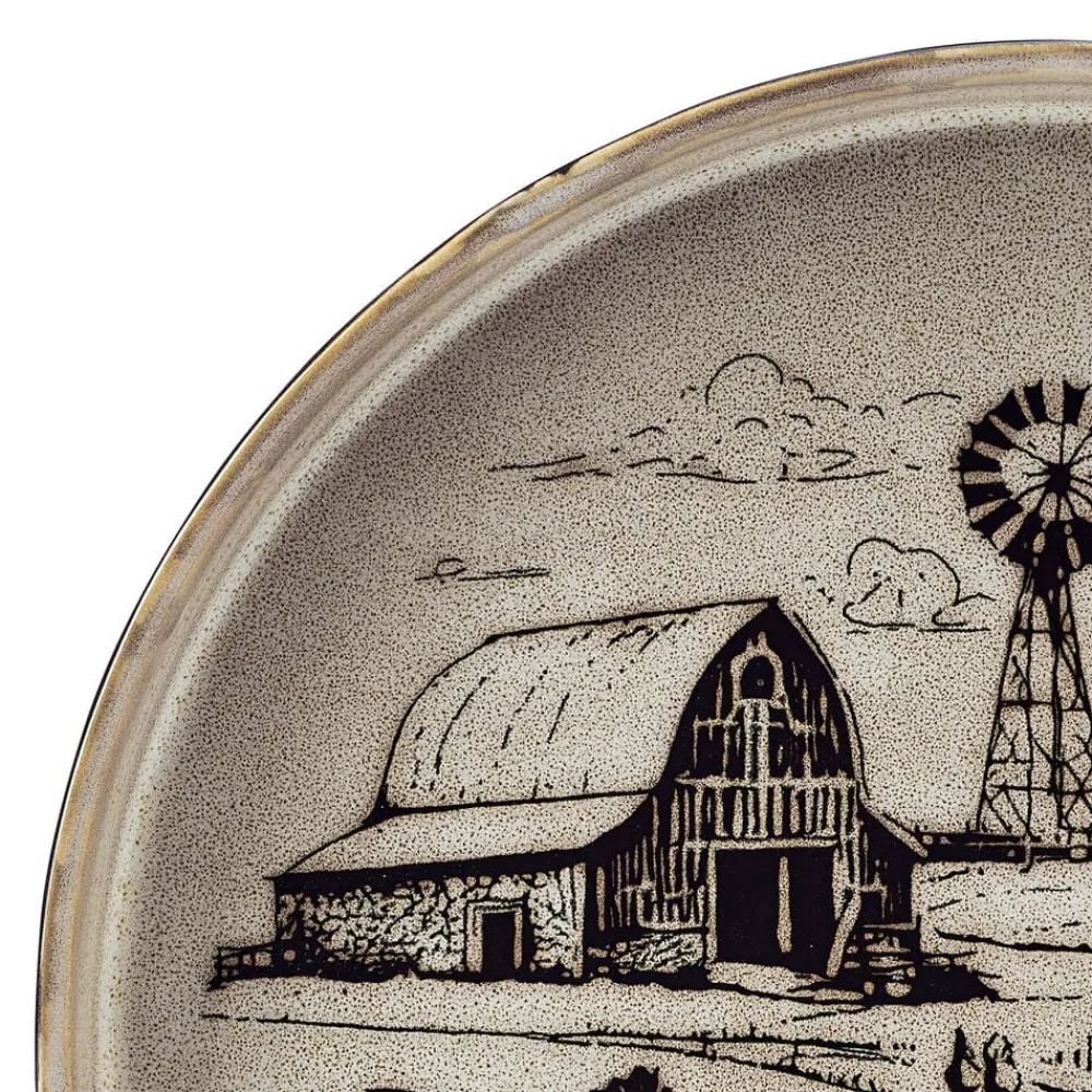 Pfaltzgraff® Farmyard Rooster 12 Piece Dinnerware Set, Service for 4- Dinnerware Service For 4