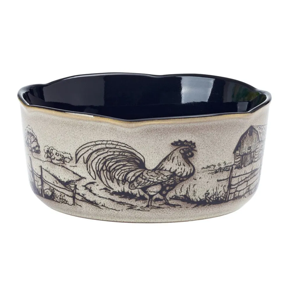 Pfaltzgraff® Farmyard Rooster 12 Piece Dinnerware Set, Service for 4- Dinnerware Service For 4