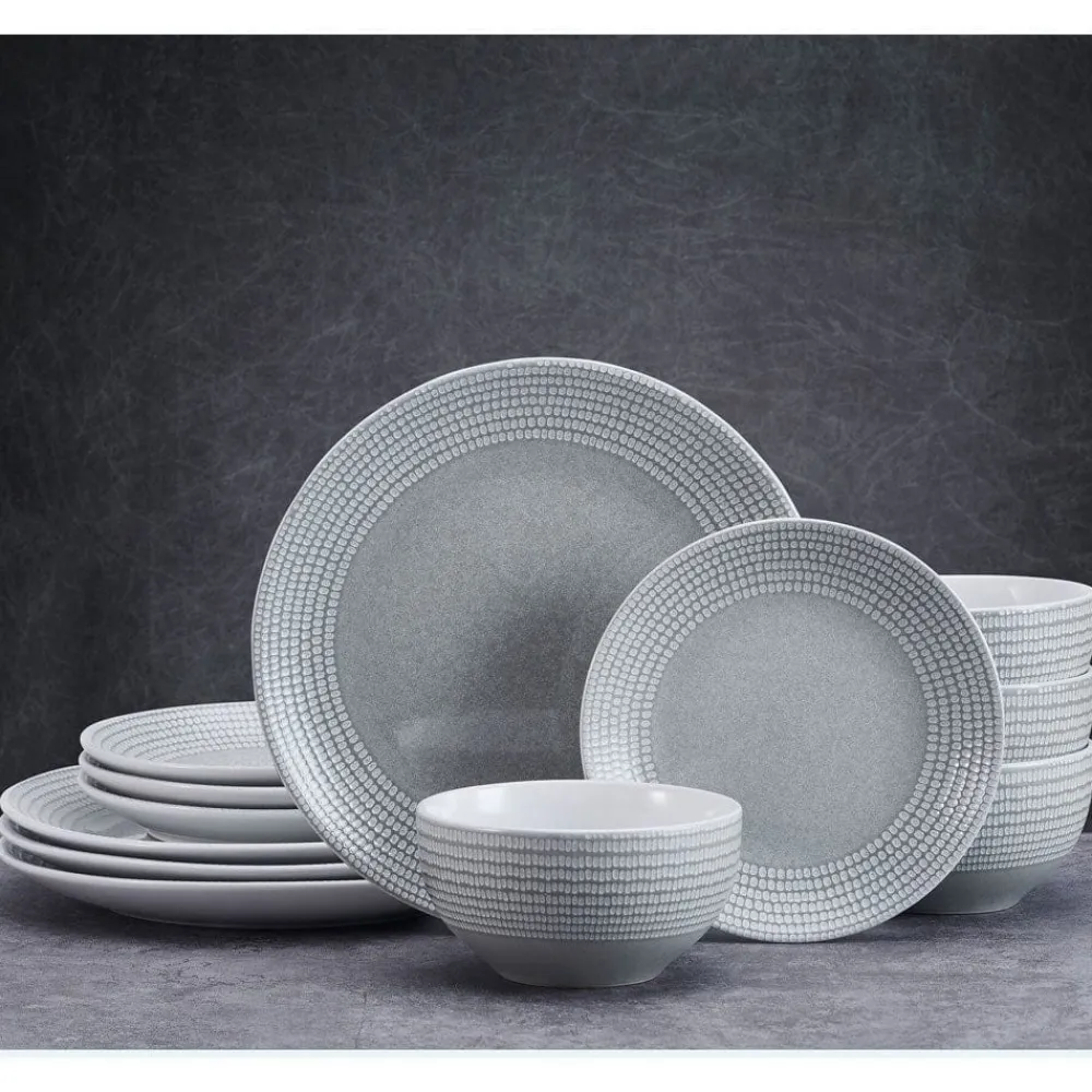 Pfaltzgraff® Felicity 12 Piece Dinnerware Set, Service for 4- Dinnerware Service For 4