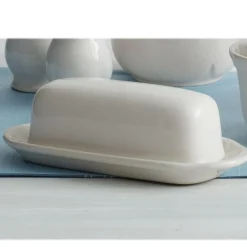 Pfaltzgraff® Filigree® Covered Butter Dish- Butter Dishes