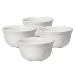 Pfaltzgraff® Filigree® Set of 4 Dessert Bowls- Fruit Bowls