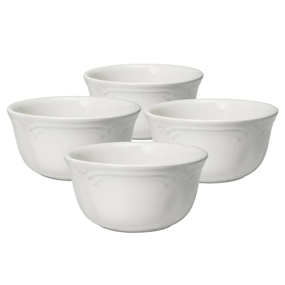 Pfaltzgraff® Filigree® Set of 4 Dessert Bowls- Fruit Bowls