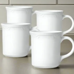 Pfaltzgraff® Filigree® Set of 4 Mugs- Coffee Mugs