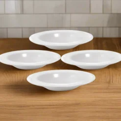 Pfaltzgraff® Filigree® Set of 4 Rim Soup Bowls- Soup Cereal Bowls