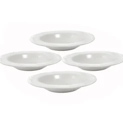 Pfaltzgraff® Filigree® Set of 4 Rim Soup Bowls- Soup Cereal Bowls