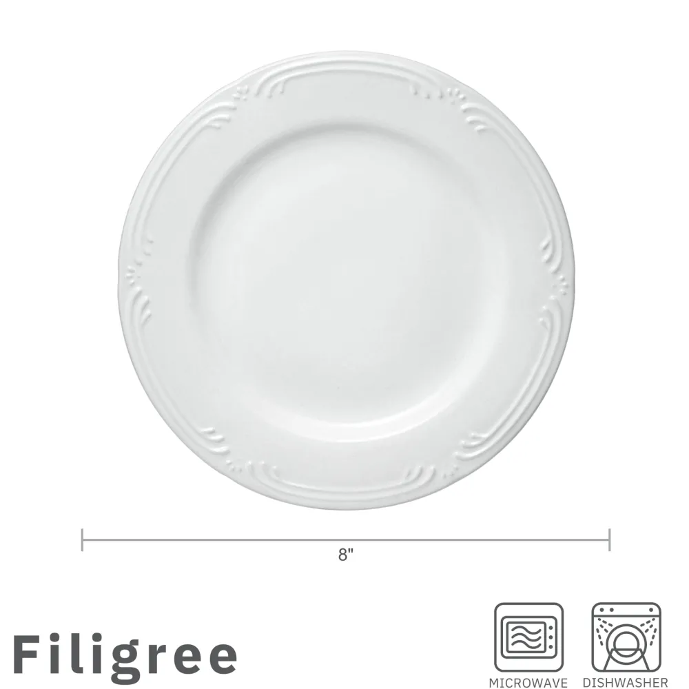 Pfaltzgraff® Filigree® Set of 4 Salad Plates- Salad Plates