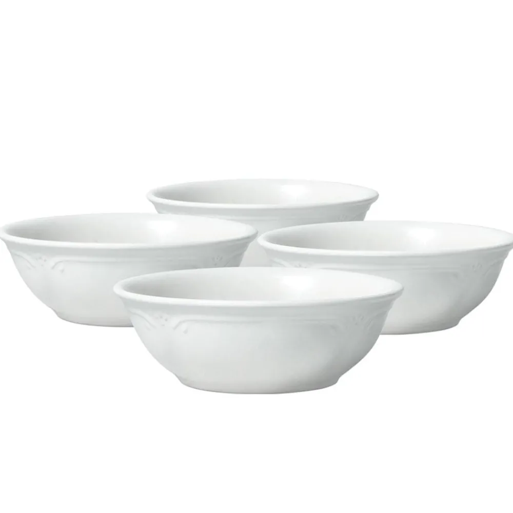 Pfaltzgraff® Filigree® Set of 4 Soup Cereal Bowls- Soup Cereal Bowls