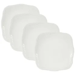 Pfaltzgraff® Filigree® Set of 4 Square Salad Plates- Salad Plates
