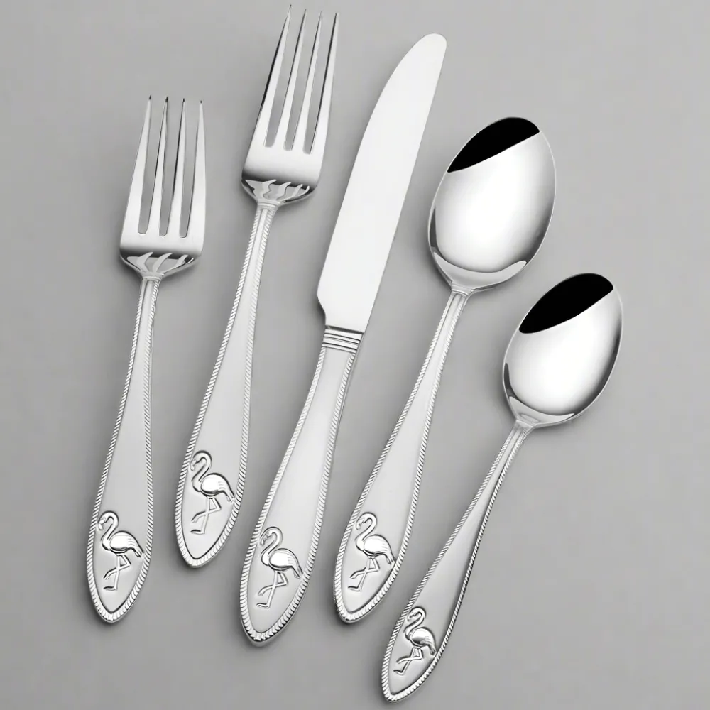 Towle® Everyday Flamingo 20 Piece Flatware Set, Service for 4- Sets
