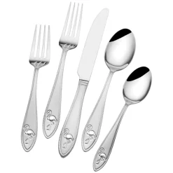Towle® Everyday Flamingo 20 Piece Flatware Set, Service for 4- Sets