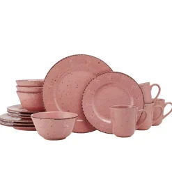 Pfaltzgraff® Flamingo Pink 16 Piece Dinnerware Set, Service for 4- Dinnerware Service For 4