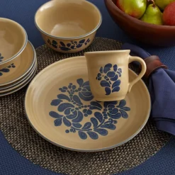 Pfaltzgraff® Folk Art® Set of 4 Dinner Plates- Dinner Plates