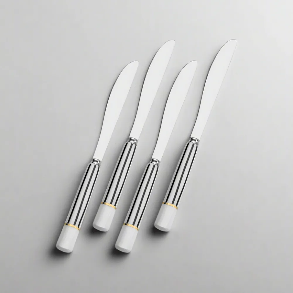 International® Silver French Cafe Set of 4 Spreaders- Openstock