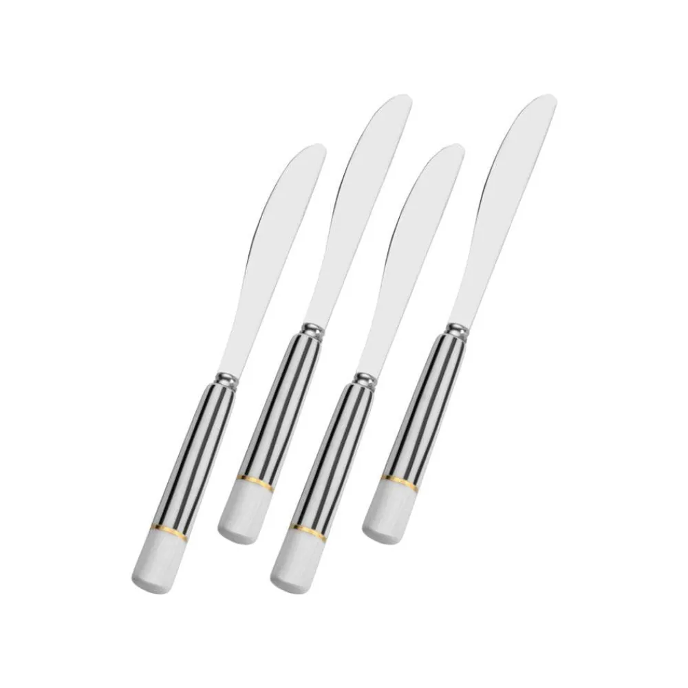 International® Silver French Cafe Set of 4 Spreaders- Openstock