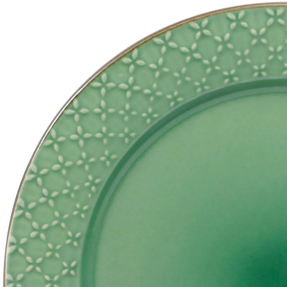 Pfaltzgraff® French Lace Green Dinnerware Set- Dinnerware Service For 8|Dinnerware Service For 4