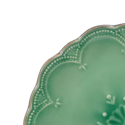 Pfaltzgraff® French Lace Set of 4 Green Salad Plates- Salad Plates
