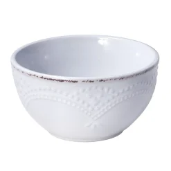 Pfaltzgraff® French Lace White Set of 4 Fruit Bowls- Fruit Bowls