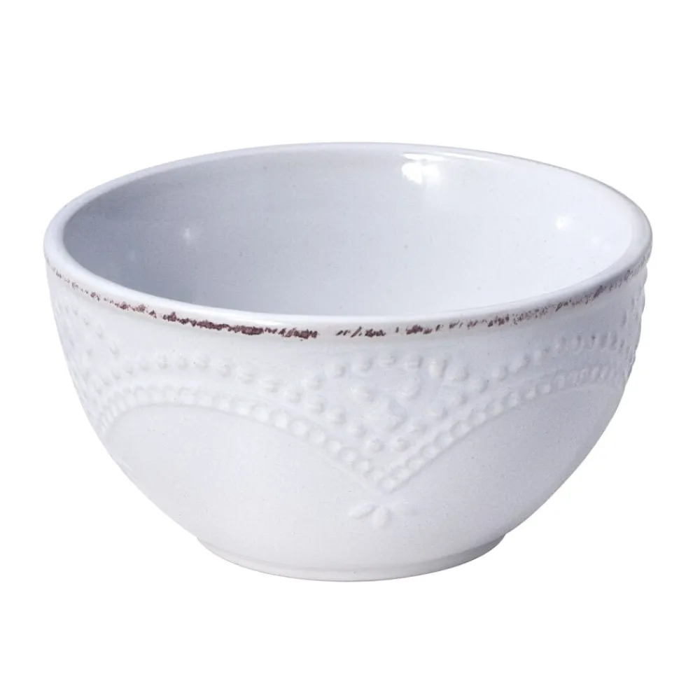 Pfaltzgraff® French Lace White Set of 4 Fruit Bowls- Fruit Bowls