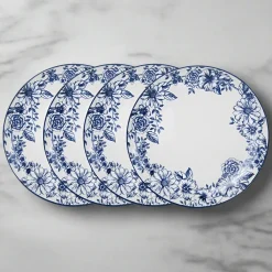 Pfaltzgraff® Gabriela Blue Set of 4 Dinner Plates- Dinner Plates