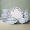 Pfaltzgraff® Gabriela Gray 16 Piece Dinnerware Set, Service for 4- Dinnerware Service For 4