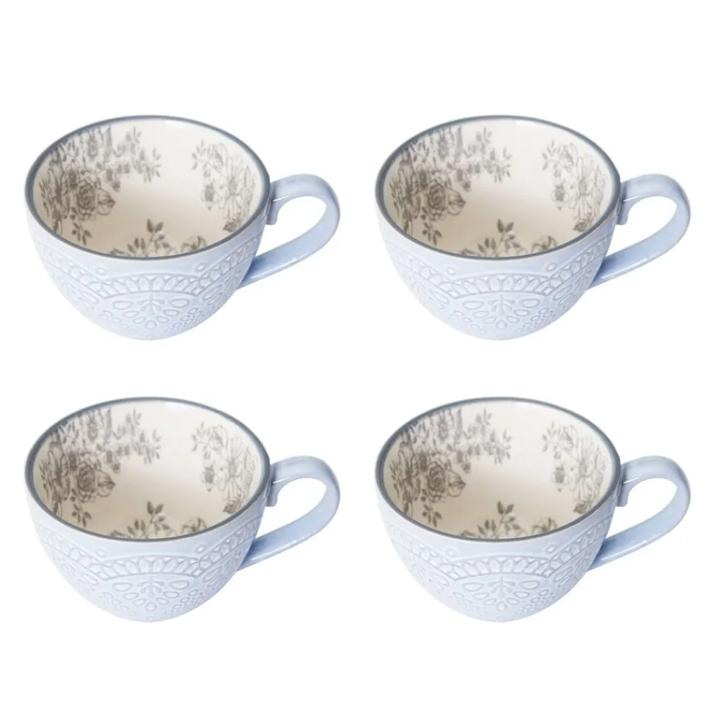Pfaltzgraff® Gabriela Gray 16 Piece Dinnerware Set, Service for 4- Dinnerware Service For 4