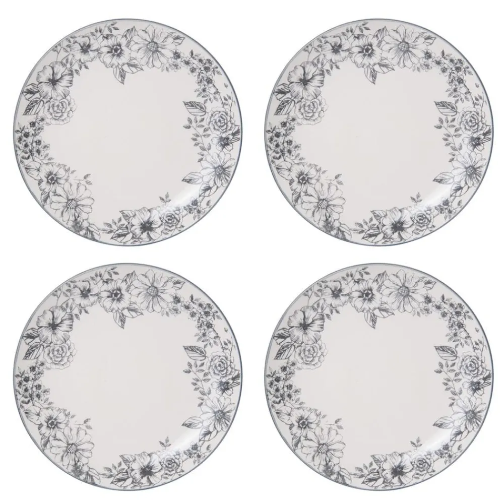 Pfaltzgraff® Gabriela Gray 16 Piece Dinnerware Set, Service for 4- Dinnerware Service For 4