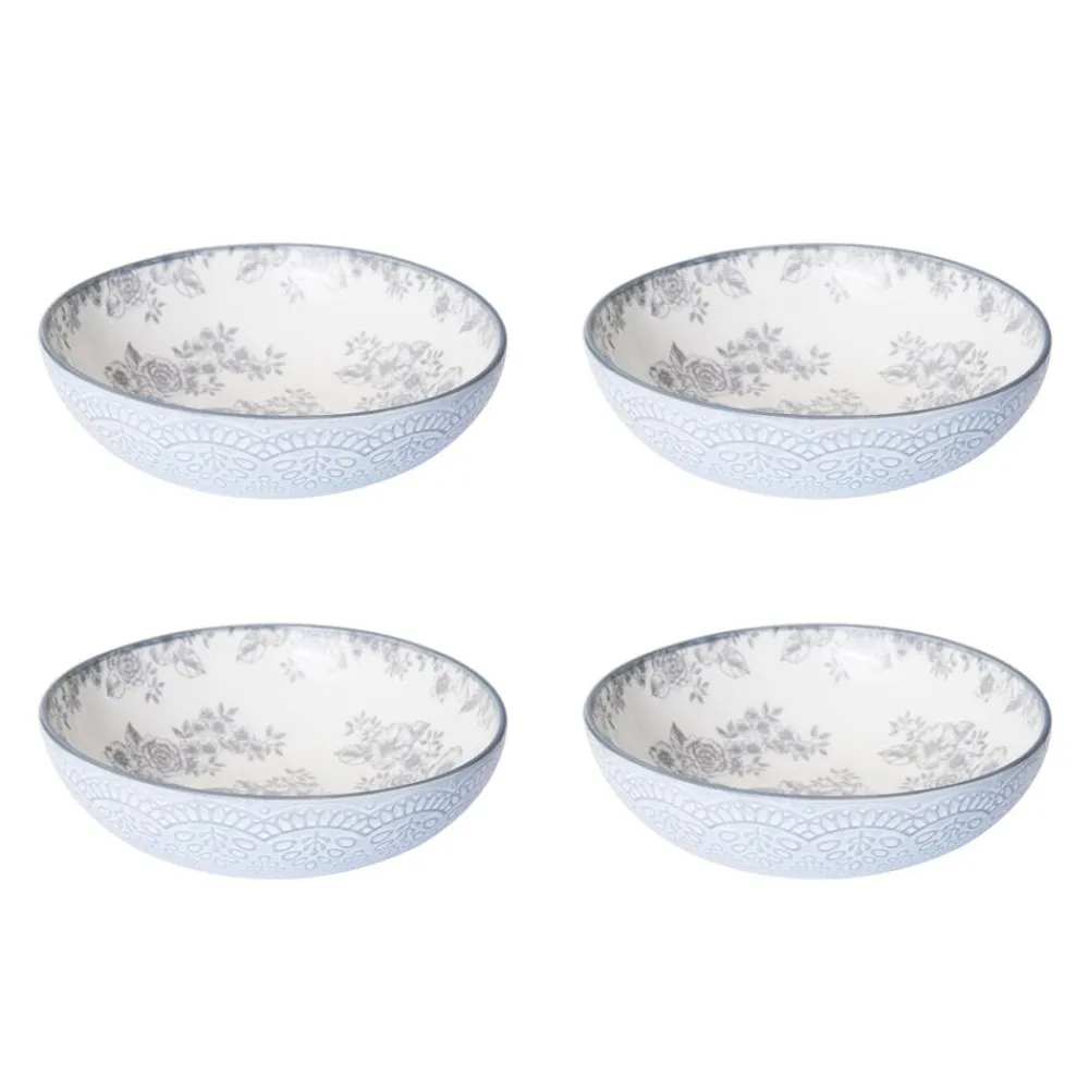 Pfaltzgraff® Gabriela Gray 16 Piece Dinnerware Set, Service for 4- Dinnerware Service For 4