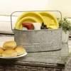 Towle® Living Galvanized Metal Flatware Caddy- Flatware Caddies