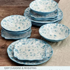 Pfaltzgraff® Garden Blossom 12 Piece Dinnerware Set, Service for 4- Dinnerware Service For 4