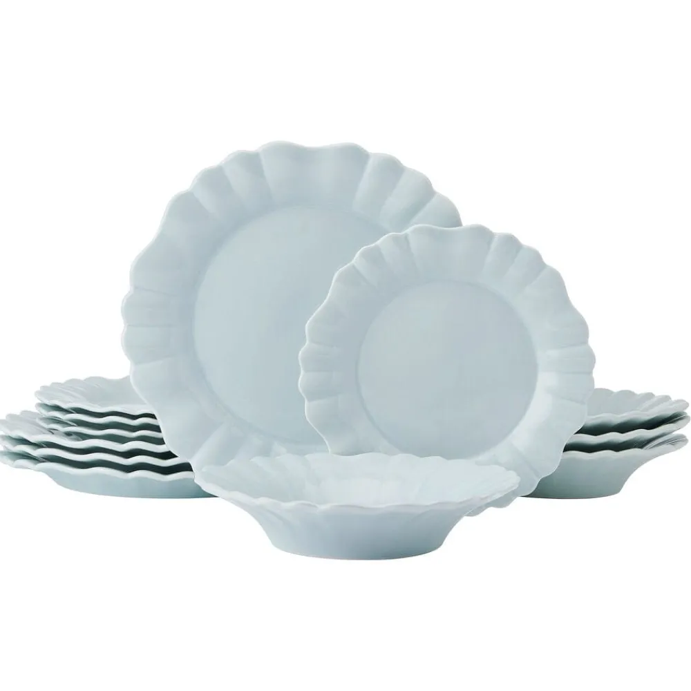 Pfaltzgraff® Graceful Petals 12 Piece Dinnerware Set, Service for 4- Dinnerware Service For 4