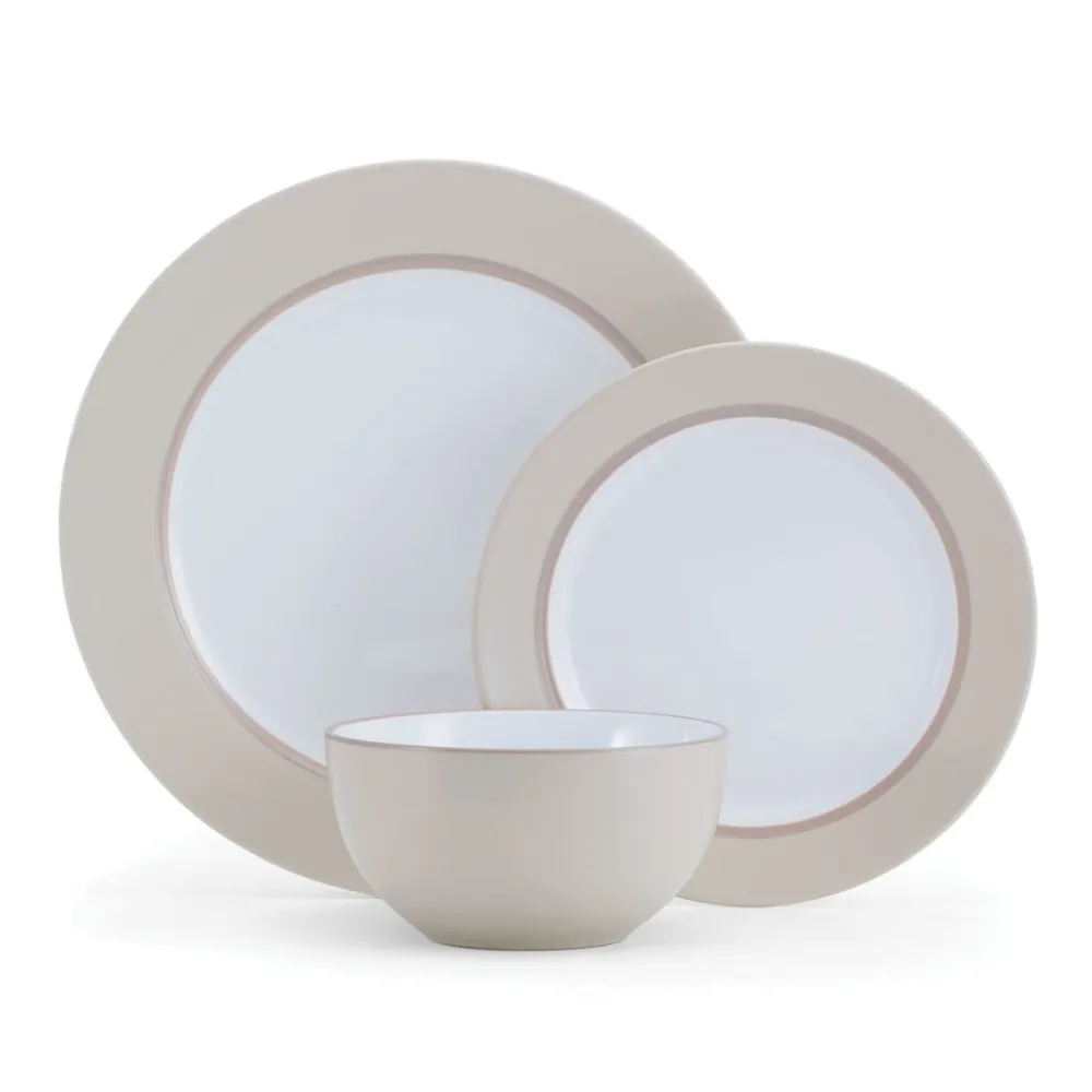Pfaltzgraff® Grayson Taupe 12 Piece Dinnerware Set, Service for 4- Dinnerware Service For 4