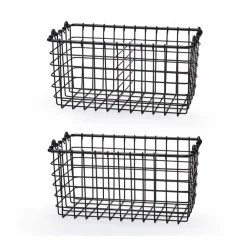 Gourmet Basics® Grid 2 Tier Storage Basket- Fruit And Storage Baskets