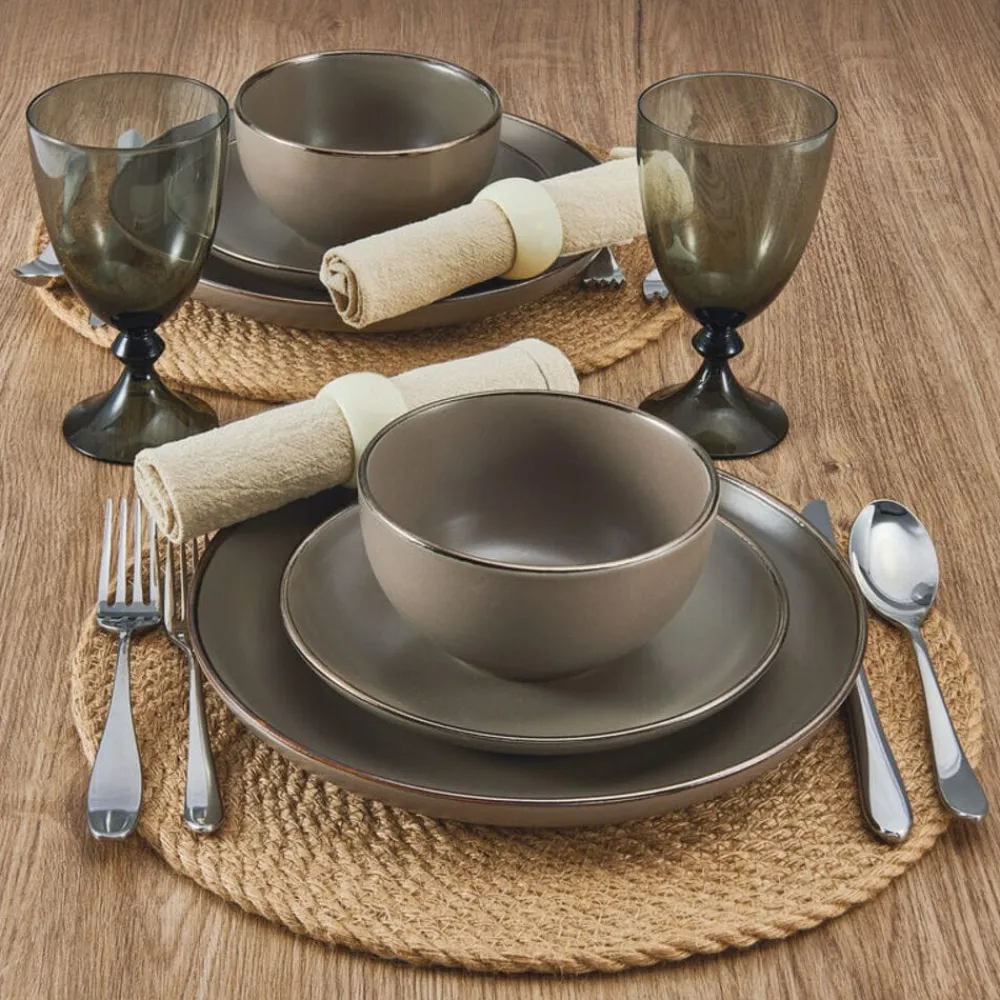 Pfaltzgraff® Hadlee 12 Piece Dinnerware Set, Service for 4- Dinnerware Service For 4