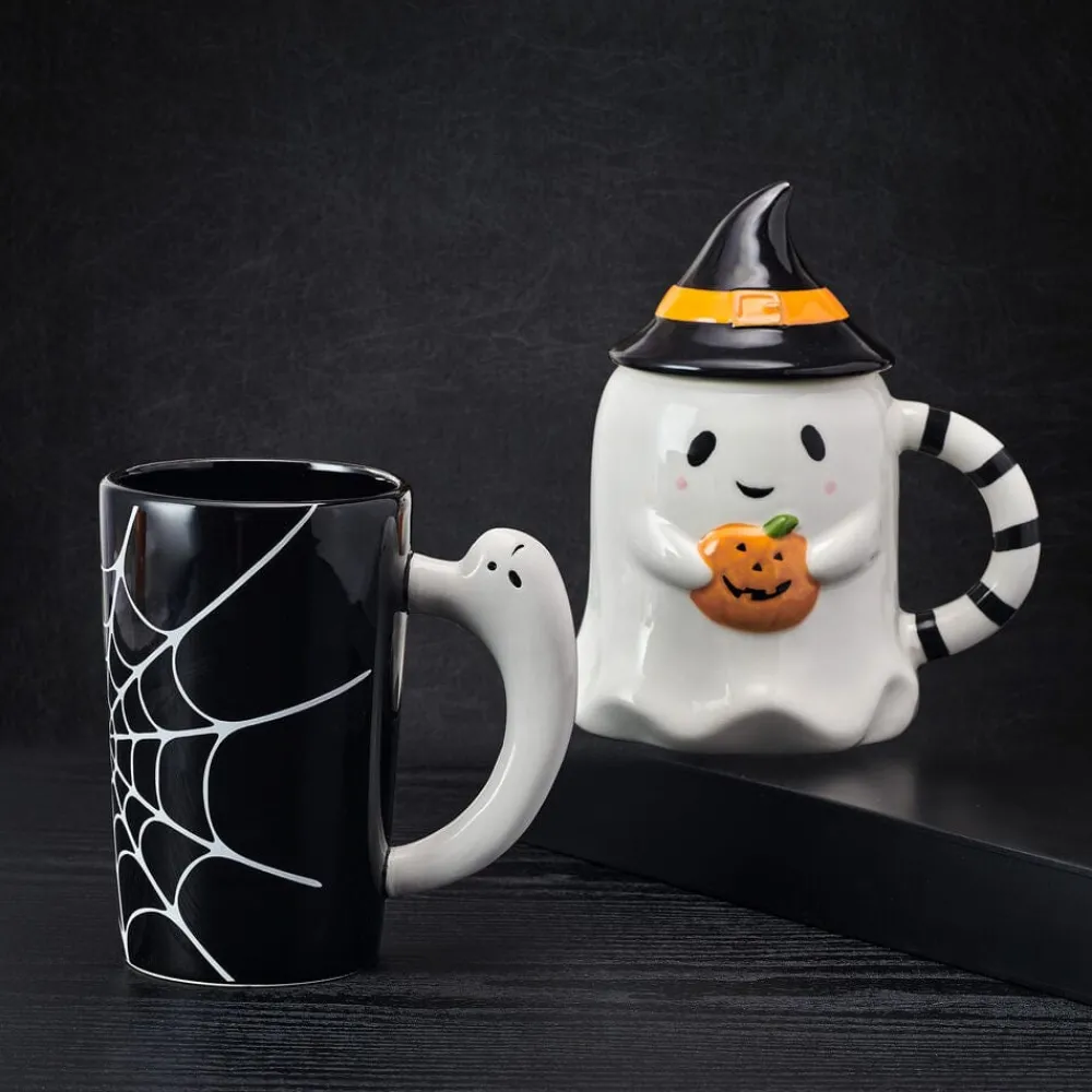 Pfaltzgraff® Halloween Spider Web Mug- Coffee Mugs