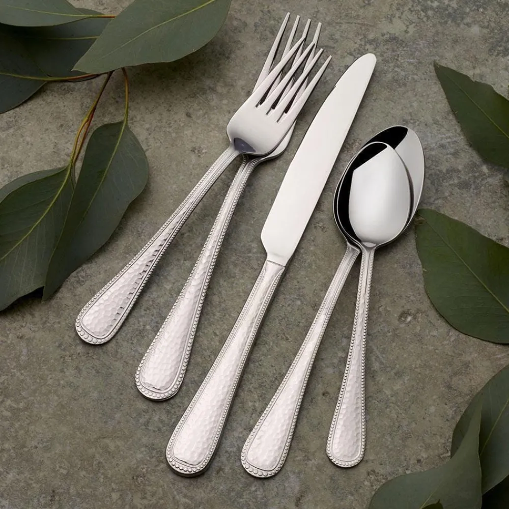 Gourmet Basics® Halston 42 Piece Flatware Set, Service for 8- Sets